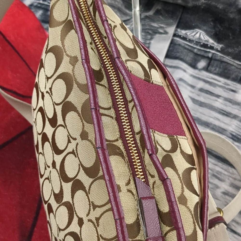 Coach Signature Canvas Tote